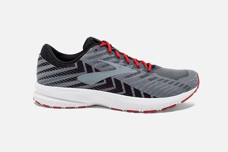 Brooks Men's Launch 6 Road Running Shoes - Grey (YEWS26753)